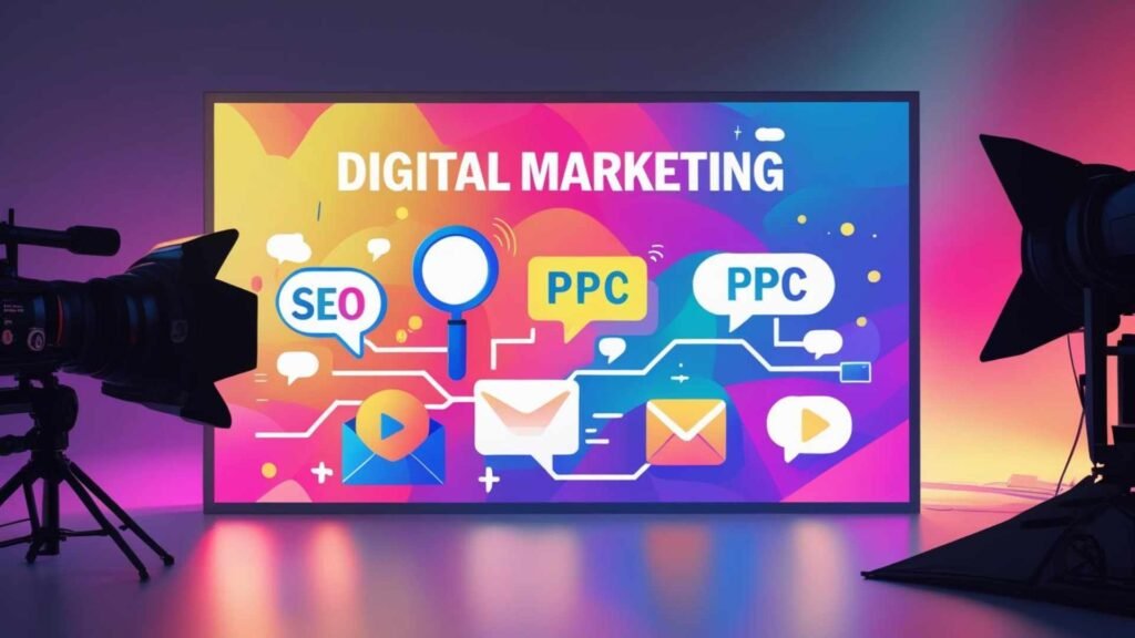 What is Digital Marketing and Why It Matters Today 2 Digital marketing team working on online strategy